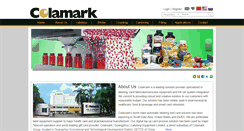 Desktop Screenshot of colamark.com