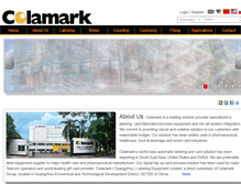 Tablet Screenshot of colamark.com